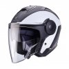 CABERG KASK JET Z BLENDĄ SOHO MILANO BIAŁY/CZ MAT